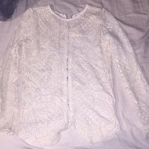 Off White lace top